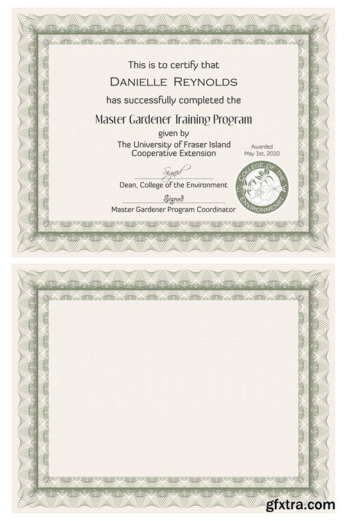 Certificate Collection 4, 25xEPS