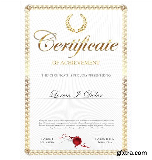 Certificate Collection 4, 25xEPS