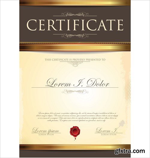 Certificate Collection 4, 25xEPS