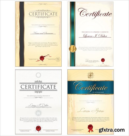 Certificate Collection 4, 25xEPS