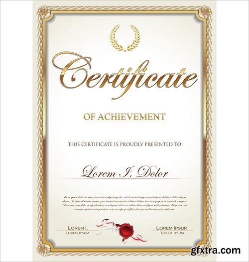 Certificate Collection 4, 25xEPS