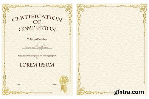 Certificate Collection 4, 25xEPS