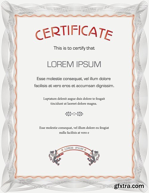 Certificate Collection 4, 25xEPS