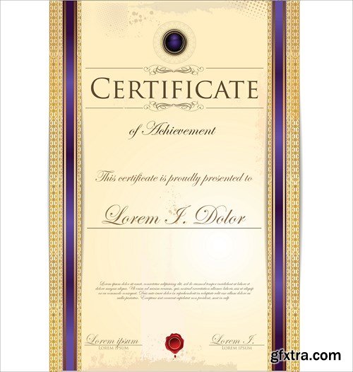 Certificate Collection 4, 25xEPS