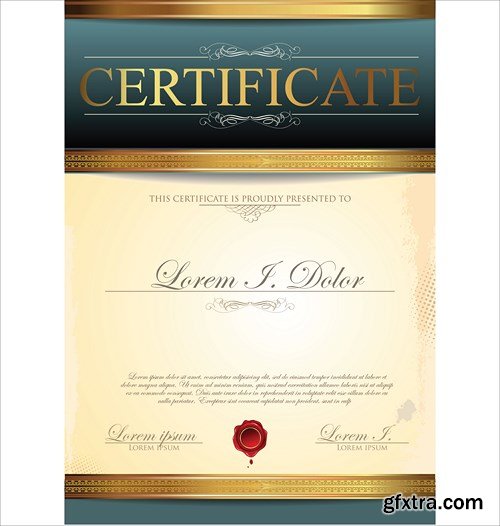 Certificate Collection 4, 25xEPS