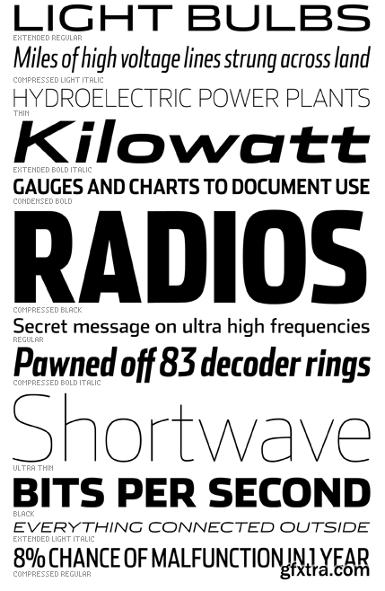 Stainless Postscript Fonts 16xPFB