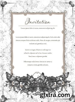 100 Vintage illustrations Vector Pack