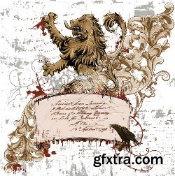 100 Vintage illustrations Vector Pack