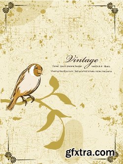 100 Vintage illustrations Vector Pack