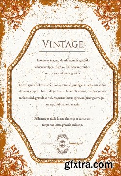 100 Vintage illustrations Vector Pack