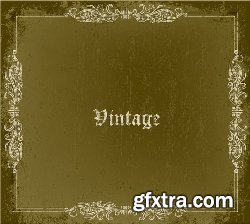 100 Vintage illustrations Vector Pack