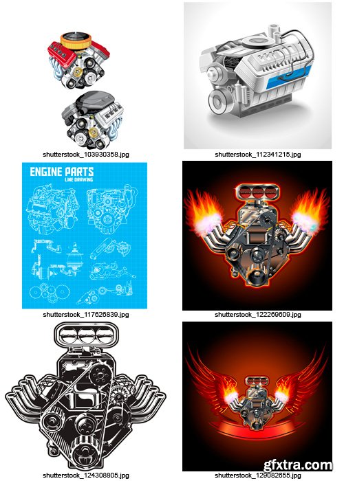 Amazing SS - Car Engine, 25xEPS Amazing SS - Car Engine, 25xEPS