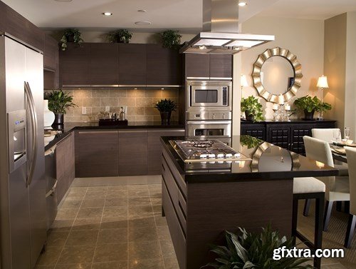 Kitchen Interiors, 25xUHQ JPEG