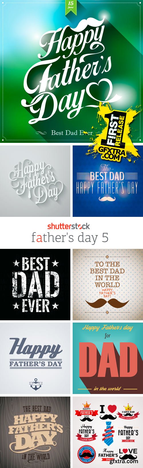 Amazing SS - Father's Day 5, 25xEPS Amazing SS - Father's Day 5, 25xEPS
