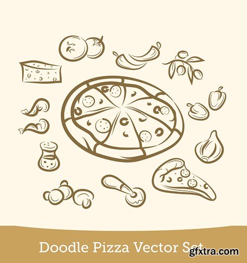 Italian Pizza, 25xEPS