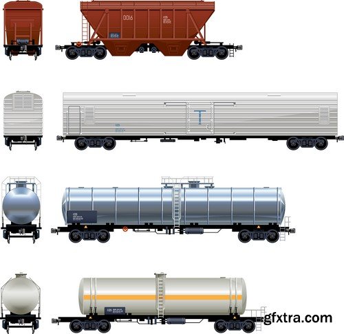 Stock Vectors - Train, 25xEPS Stock Vectors - Train, 25xEPS