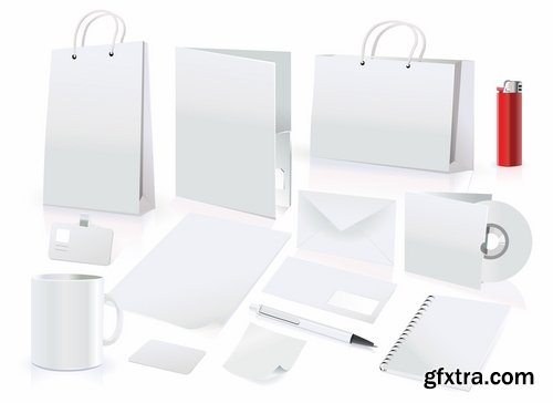 Paper Elements in Vector 25xEPS