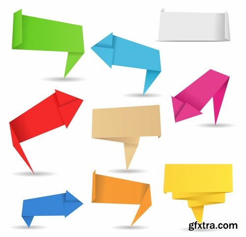 Paper Elements in Vector 25xEPS