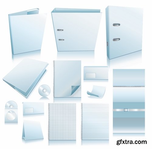 Paper Elements in Vector 25xEPS