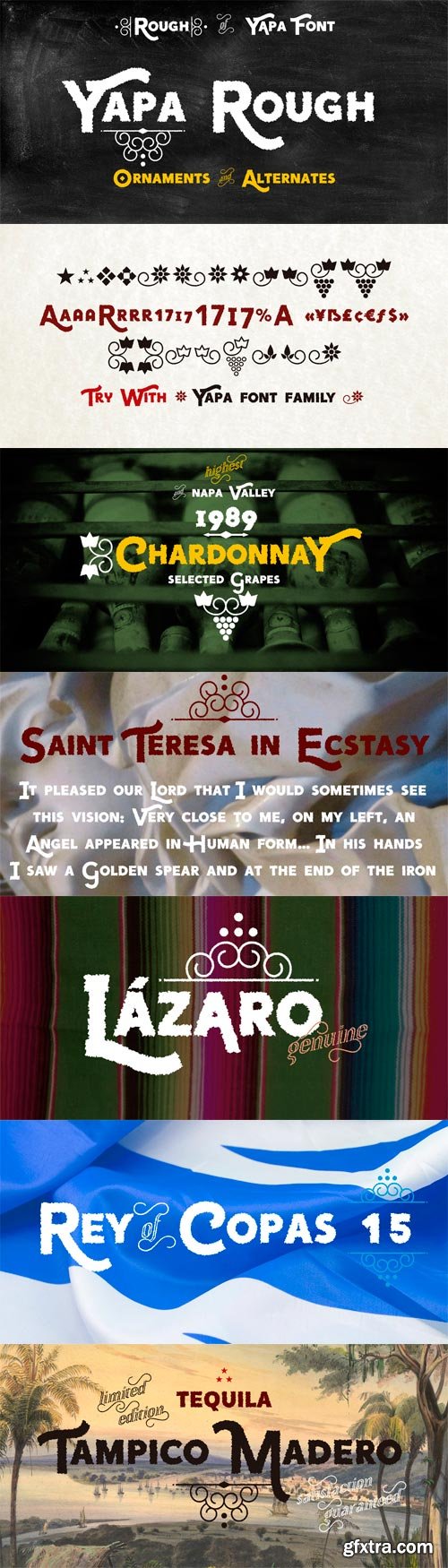 Yapa Rough Font Family - 2 Fonts for $25 Yapa Rough Font Family - 2 Fonts for $25