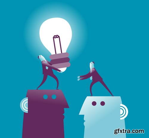 Business Conceptual Vectors 55xEPS