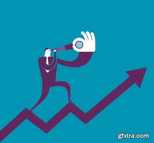 Business Conceptual Vectors 55xEPS