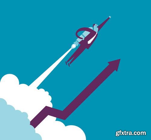 Business Conceptual Vectors 55xEPS