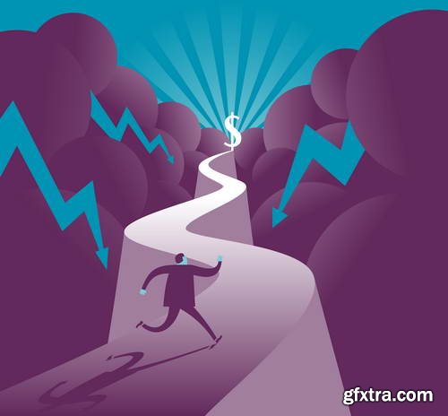 Business Conceptual Vectors 55xEPS