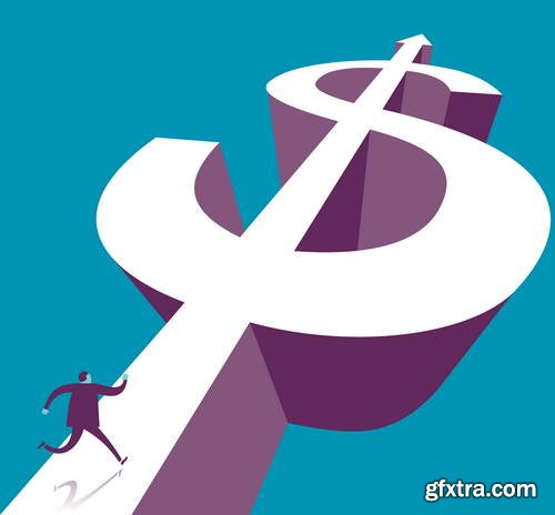 Business Conceptual Vectors 55xEPS