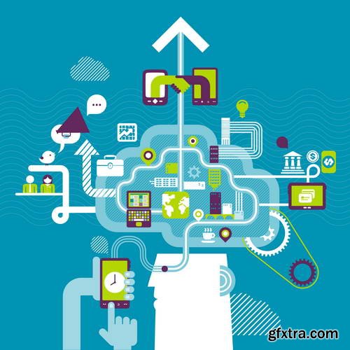 Business Conceptual Vectors 55xEPS