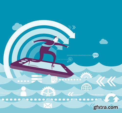 Business Conceptual Vectors 55xEPS