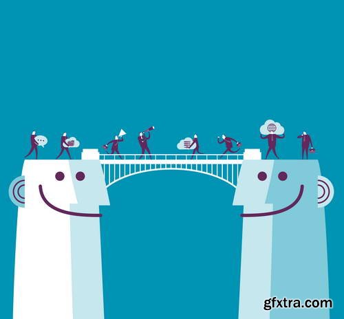 Business Conceptual Vectors 55xEPS