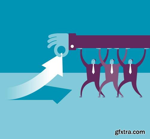 Business Conceptual Vectors 55xEPS