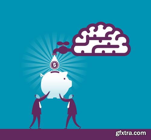 Business Conceptual Vectors 55xEPS