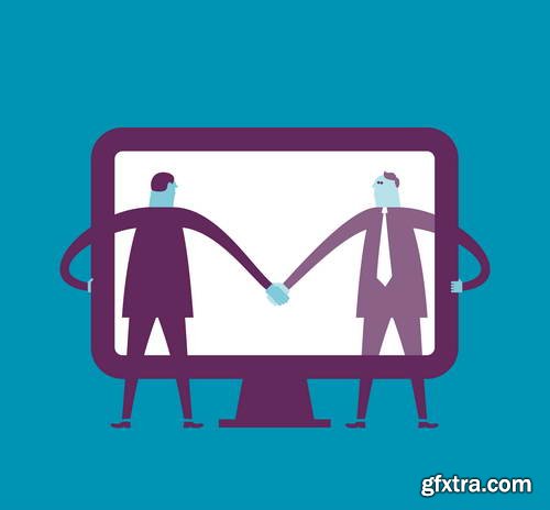 Business Conceptual Vectors 55xEPS