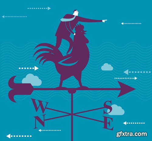 Business Conceptual Vectors 55xEPS