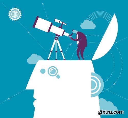 Business Conceptual Vectors 55xEPS