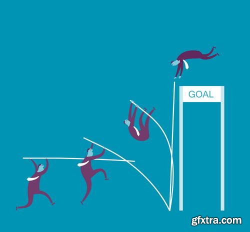 Business Conceptual Vectors 55xEPS