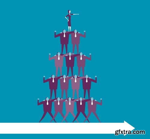 Business Conceptual Vectors 55xEPS