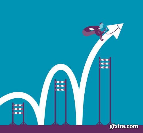 Business Conceptual Vectors 55xEPS