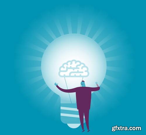 Business Conceptual Vectors 55xEPS