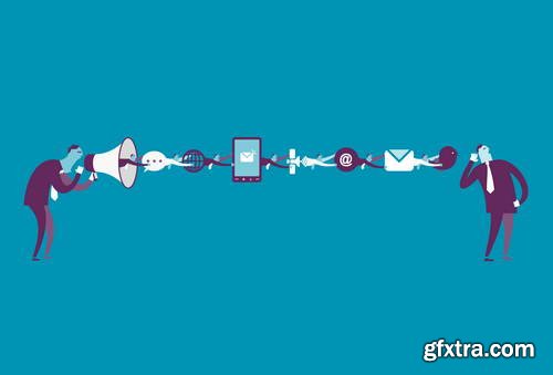 Business Conceptual Vectors 55xEPS