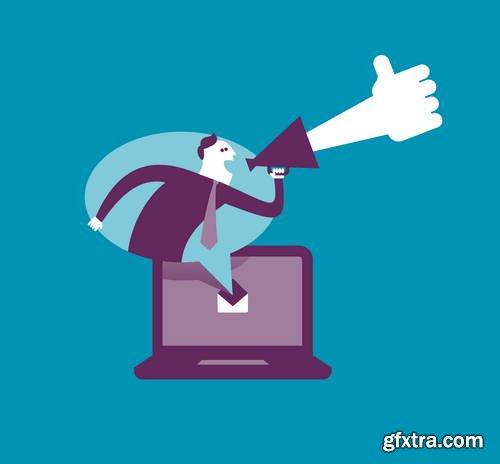 Business Conceptual Vectors 55xEPS