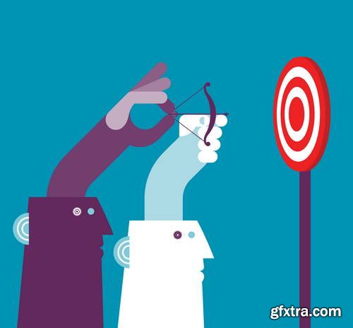 Business Conceptual Vectors 55xEPS