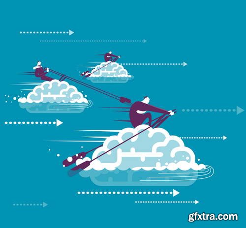 Business Conceptual Vectors 55xEPS