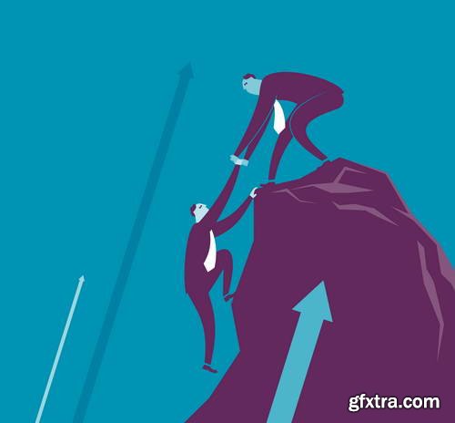 Business Conceptual Vectors 55xEPS