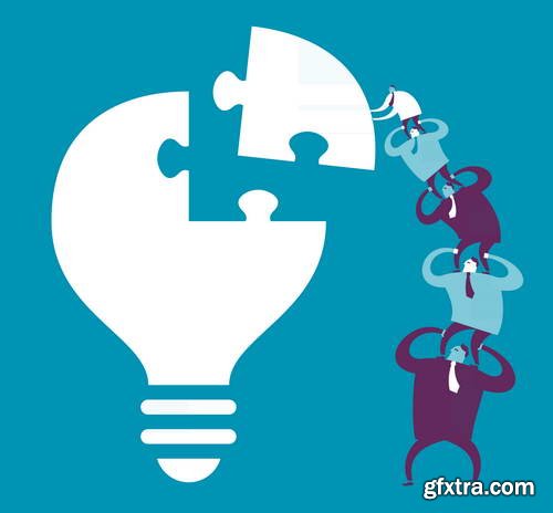 Business Conceptual Vectors 55xEPS