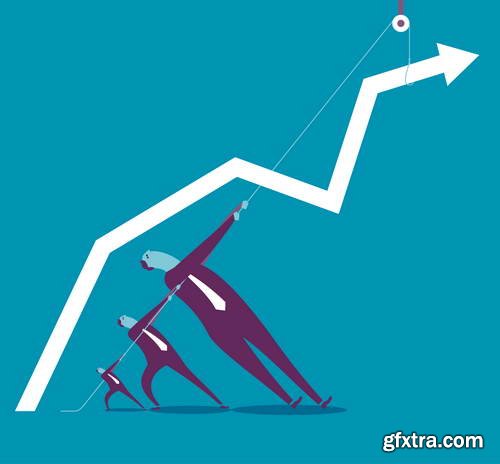 Business Conceptual Vectors 55xEPS