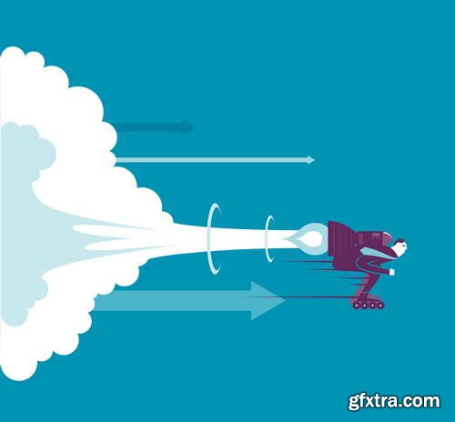 Business Conceptual Vectors 55xEPS