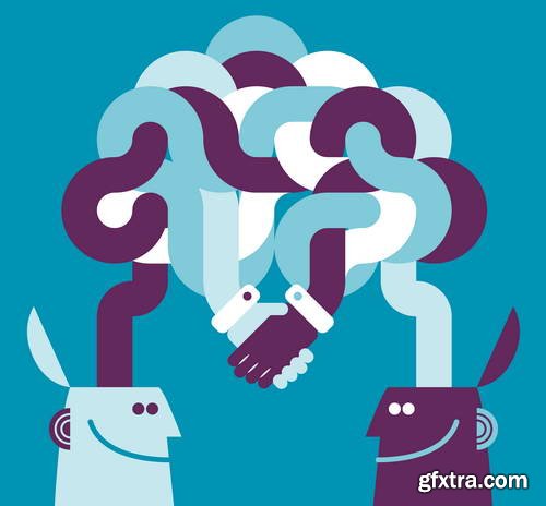 Business Conceptual Vectors 55xEPS